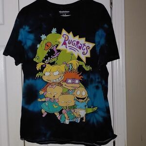 Nickelodeon tie dye Rugrats t shirt Sz L NWOT